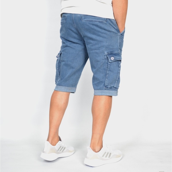 MEN'S DENIM CARGO SHORTS TRENDFIELD - Img 4