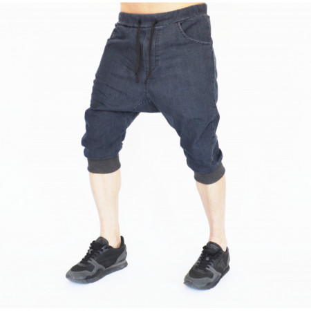 MEN'S DENIM  DROP CROTCH SHORTS TRENDFIELD - Img 2