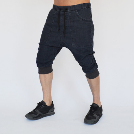 MEN'S DENIM  DROP CROTCH SHORTS TRENDFIELD - Img 4