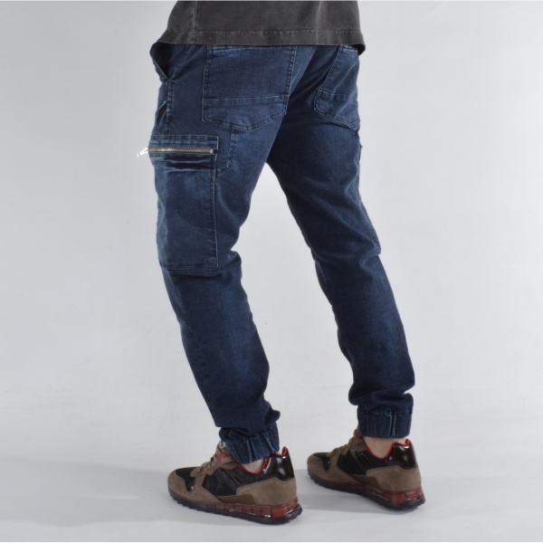 MEN'S DENIM DROP CROTCH SHORTS TRENDFIELD - Img 3