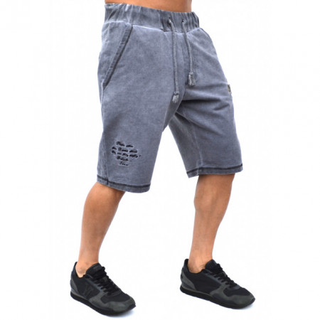 МЪЖКИ КЪСИ ПАНТАЛОНИ GREY OIL DYE RUGBY SHORTS - Img 3