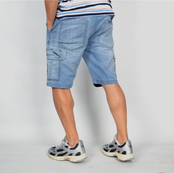 MEN'S DENIM CARGO SHORTS TRENDFIELD - Img 5
