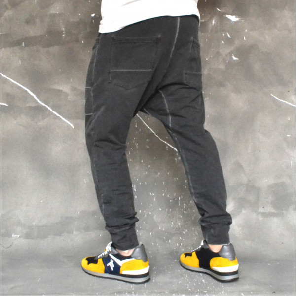 MEN'S JOGGERS DROP CROTCH SWEAT PANTS SPRING/FALL TRENDFIELD - Img 4