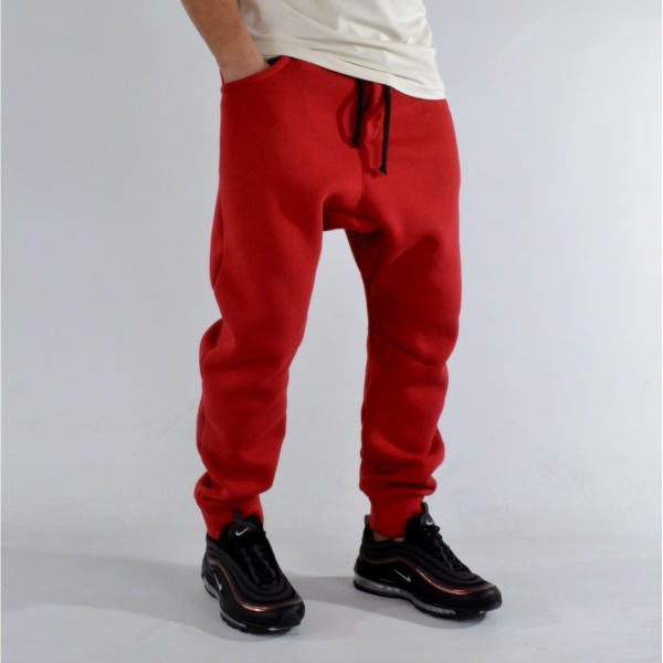 MEN'S JOGGERS DROP CROTCH SWEATPANTS TRENDFIELD WARM FALL/WINTER - Img 4