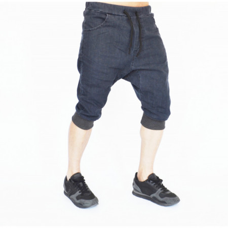 MEN'S DENIM  DROP CROTCH SHORTS TRENDFIELD - Img 5