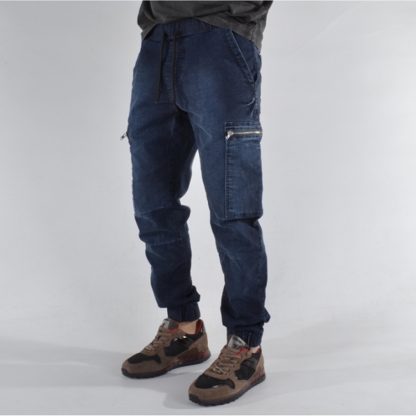 MEN'S DENIM DROP CROTCH SHORTS TRENDFIELD - Img 5