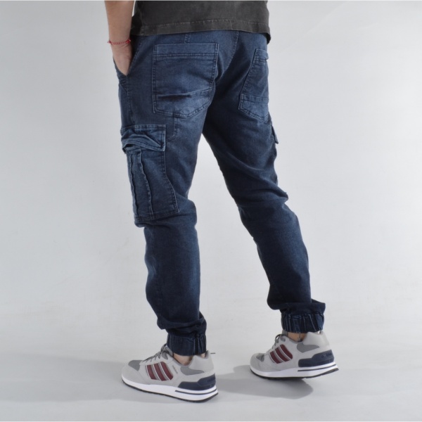 MEN'S DENIM DROP CROTCH SHORTS TRENDFIELD - Img 4