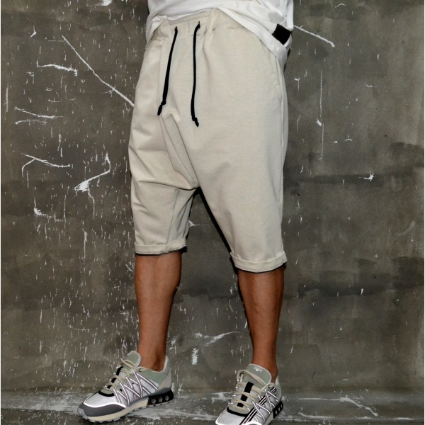 MEN'S DROP CROTCH SWEATSHORTS TRENDFIELD - Img 2
