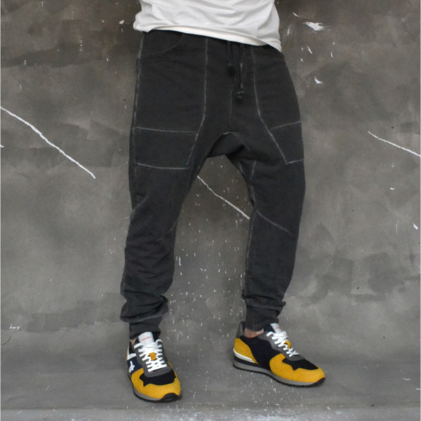 MEN'S JOGGERS DROP CROTCH SWEAT PANTS SPRING/FALL TRENDFIELD - Img 5