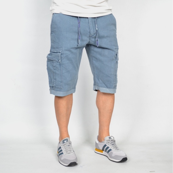 MEN'S DENIM CARGO SHORTS TRENDFIELD - Img 5