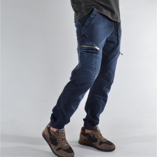 MEN'S DENIM DROP CROTCH SHORTS TRENDFIELD - Img 6