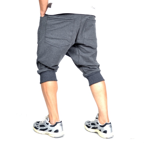 MEN'S DROP CROTCH SWEATSHORTS TRENDFIELD - Img 2