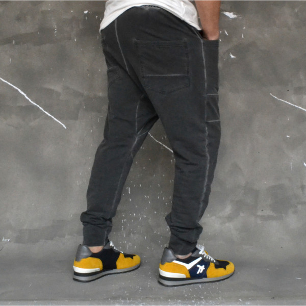 MEN'S JOGGERS DROP CROTCH SWEAT PANTS SPRING/FALL TRENDFIELD - Img 6