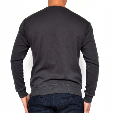 BLACK MENS TSHIRT LONG SLEEVE FALL/WINTER WARM - Img 2
