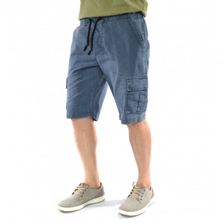 MEN'S DENIM CARGO SHORTS TRENDFIELD - Img 2