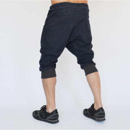 MEN'S DENIM  DROP CROTCH SHORTS TRENDFIELD - Img 2