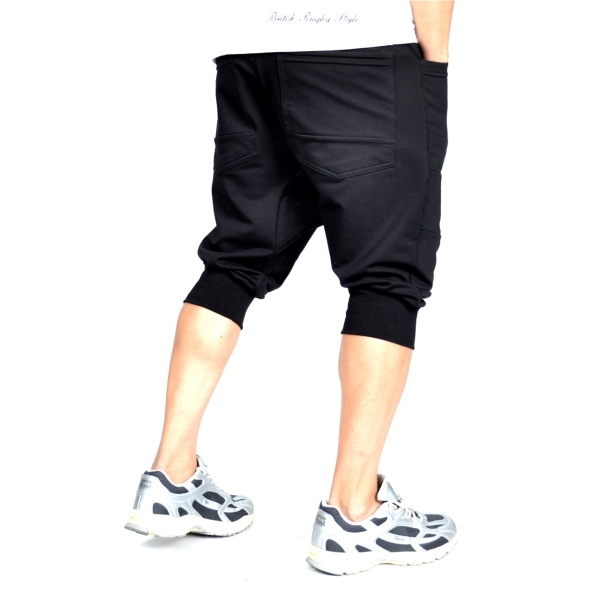 MEN'S DROP CROTCH SWEATSHORTS TRENDFIELD - Img 4