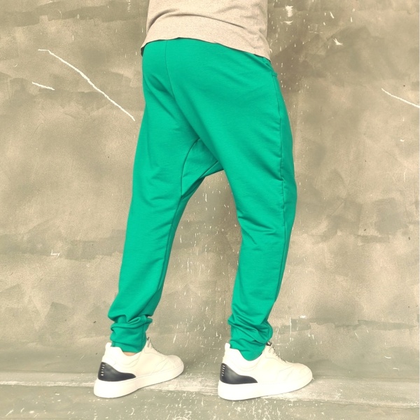 MEN'S JOGGERS DROP CROTCH SWEAT PANTS SPRING/FALL TRENDFIELD - Img 5