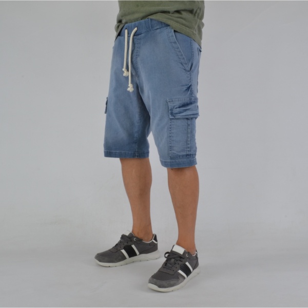 MEN'S DENIM CARGO SHORTS TRENDFIELD - Img 5