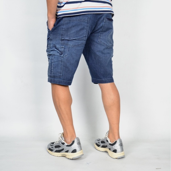 MEN'S DENIM CARGO SHORTS TRENDFIELD - Img 3