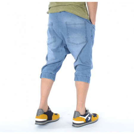 MEN'S DENIM  DROP CROTCH SHORTS TRENDFIELD - Img 6