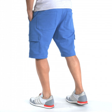 MEN'S BLUE DENIM DROP CROTCH PANTS SPRING/FALL