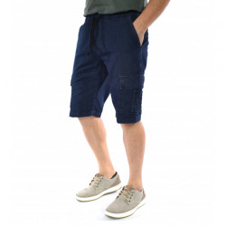 MEN'S DENIM CARGO SHORTS TRENDFIELD - Img 2
