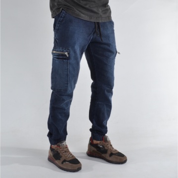 MEN'S DENIM DROP CROTCH SHORTS TRENDFIELD