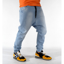 MEN'S DENIM DROP CROTCH PANTS TRENDFIELD FALL