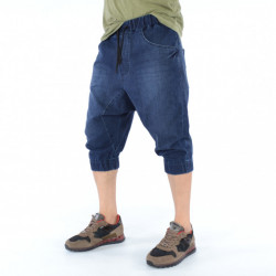 MEN'S DENIM  DROP CROTCH SHORTS TRENDFIELD - Img 4