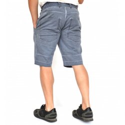 Men's shorts Dark Grey oil dye - Img 3