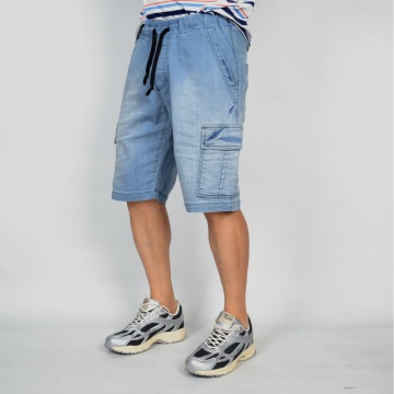 MEN'S DENIM CARGO SHORTS TRENDFIELD - Img 2