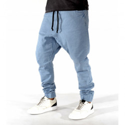 MEN'S DENIM DROP CROTCH PANTS TRENDFIELD FALL - Img 2