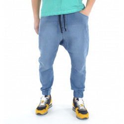 MEN'S DENIM DROP CROTCH PANTS TRENDFIELD SPRING/FALL