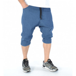 MEN'S DENIM  DROP CROTCH SHORTS TRENDFIELD - Img 4