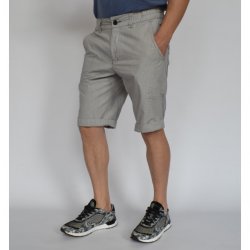 Men's Grey striped shorts oil dye