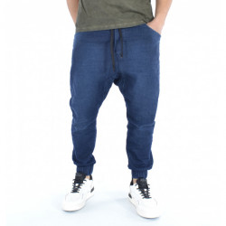 MEN'S DENIM DROP CROTCH PANTS TRENDFIELD SPRING/FALL - Img 2
