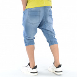 MEN'S DENIM  DROP CROTCH SHORTS TRENDFIELD - Img 3