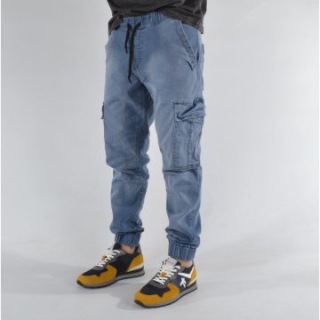 MEN'S DENIM DROP CROTCH SHORTS TRENDFIELD - Img 2