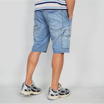 MEN'S DENIM CARGO SHORTS TRENDFIELD - Img 3
