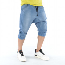 MEN'S DENIM  DROP CROTCH SHORTS TRENDFIELD