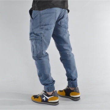 MEN'S DENIM DROP CROTCH SHORTS TRENDFIELD - Img 3