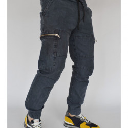 MEN'S DENIM CARGO PANTS TRENDFIELD FALL - Img 4