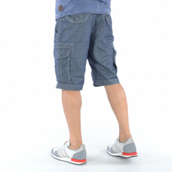 MEN'S DENIM CARGO SHORTS TRENDFIELD