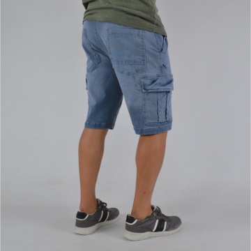 MEN'S DENIM CARGO SHORTS TRENDFIELD - Img 3