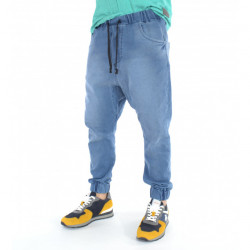MEN'S DENIM DROP CROTCH PANTS TRENDFIELD SPRING/FALL - Img 5