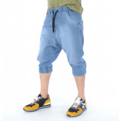 MEN'S DENIM  DROP CROTCH SHORTS TRENDFIELD - Img 4