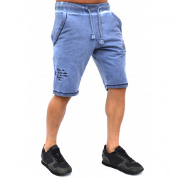 МЪЖКИ КЪСИ ПАНТАЛОНИ BLUE OIL DYE RUGBY SHORTS - Img 3