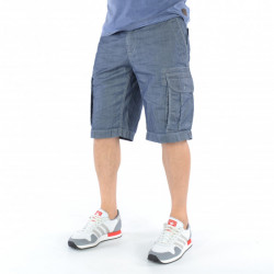 MEN'S DENIM CARGO SHORTS TRENDFIELD - Img 2