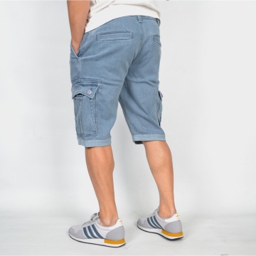 MEN'S DENIM CARGO SHORTS TRENDFIELD